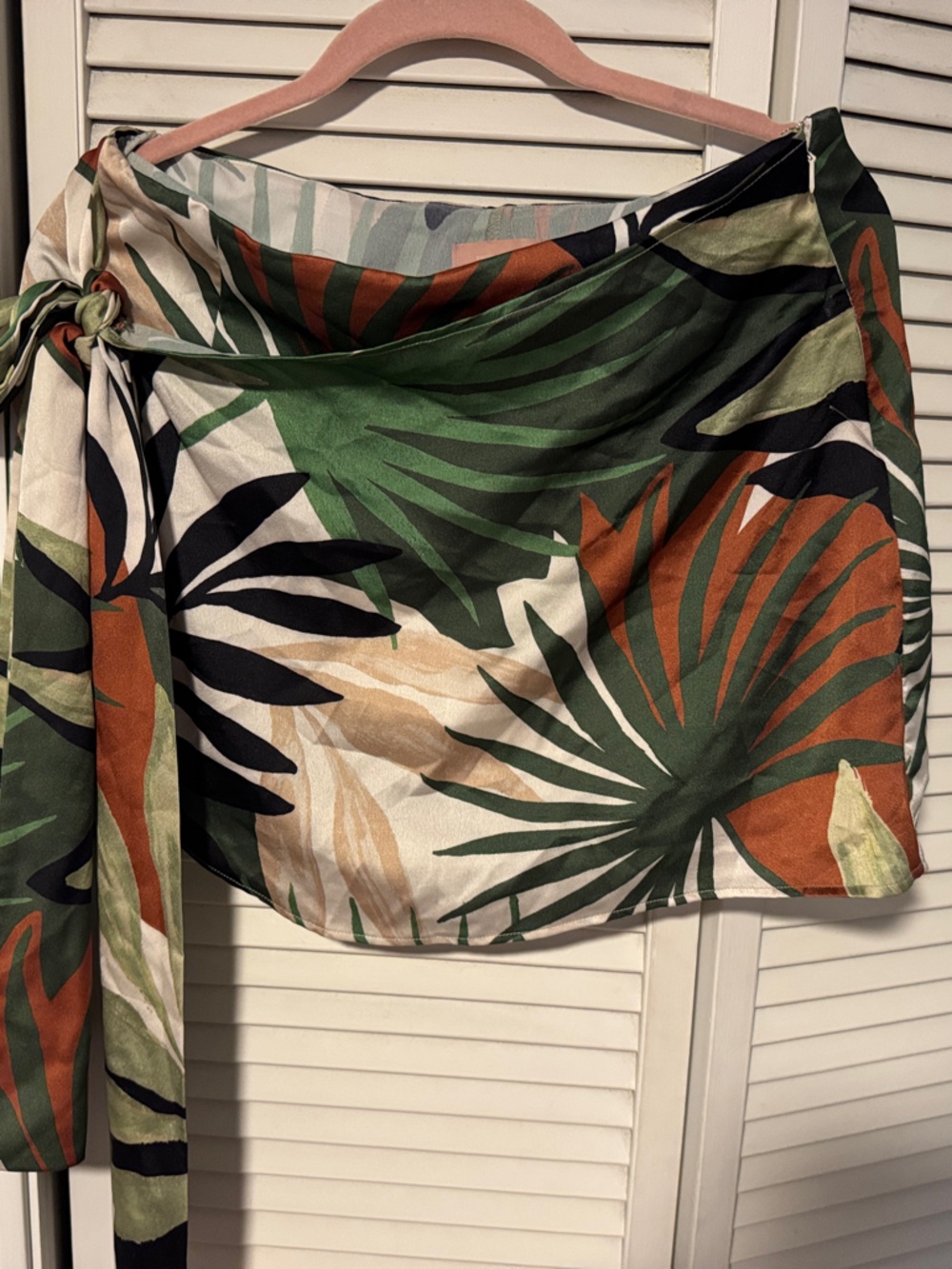 Show me your mumu wrap skirt